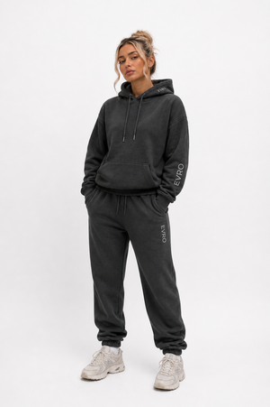 Luxe Fleece Sweatpants Charcoal