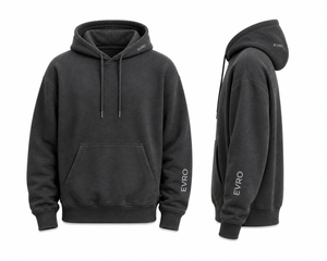 Luxe Fleece Hoodie Charcoal