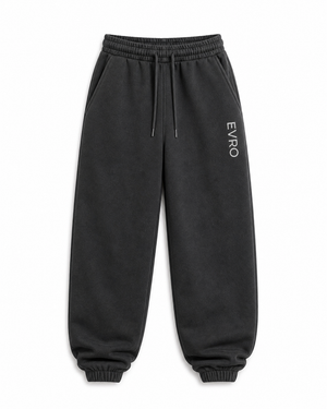 Luxe Fleece Sweatpants Charcoal